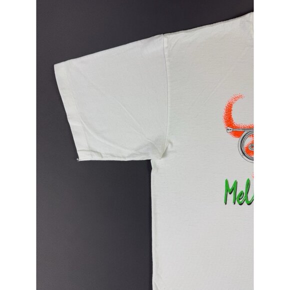 Vintage 1992 Music Stuff Mellophone Just Play It Single Stitch Shirt Oneita 2XL - Picture 6 of 16
